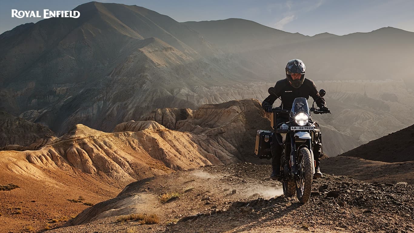 Ride the famous "Cliff Road" to Manang