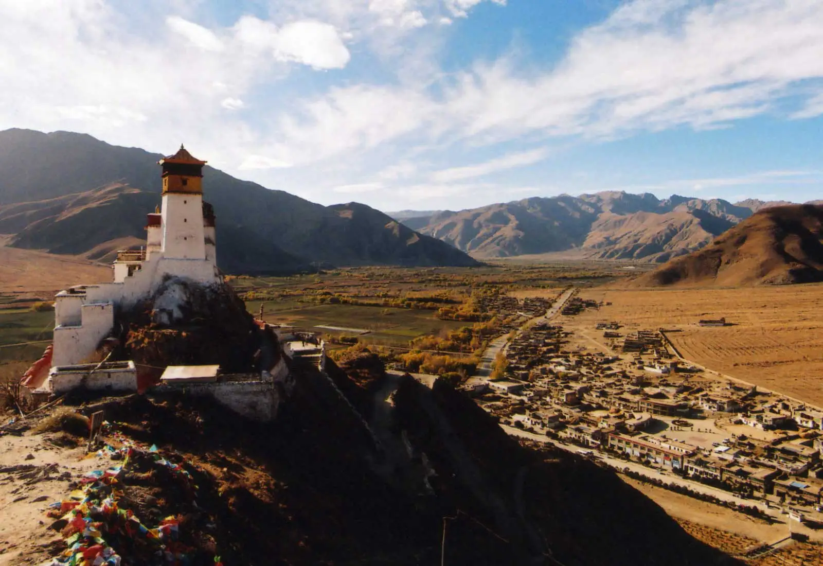 Scenic Himalayan mountain passes